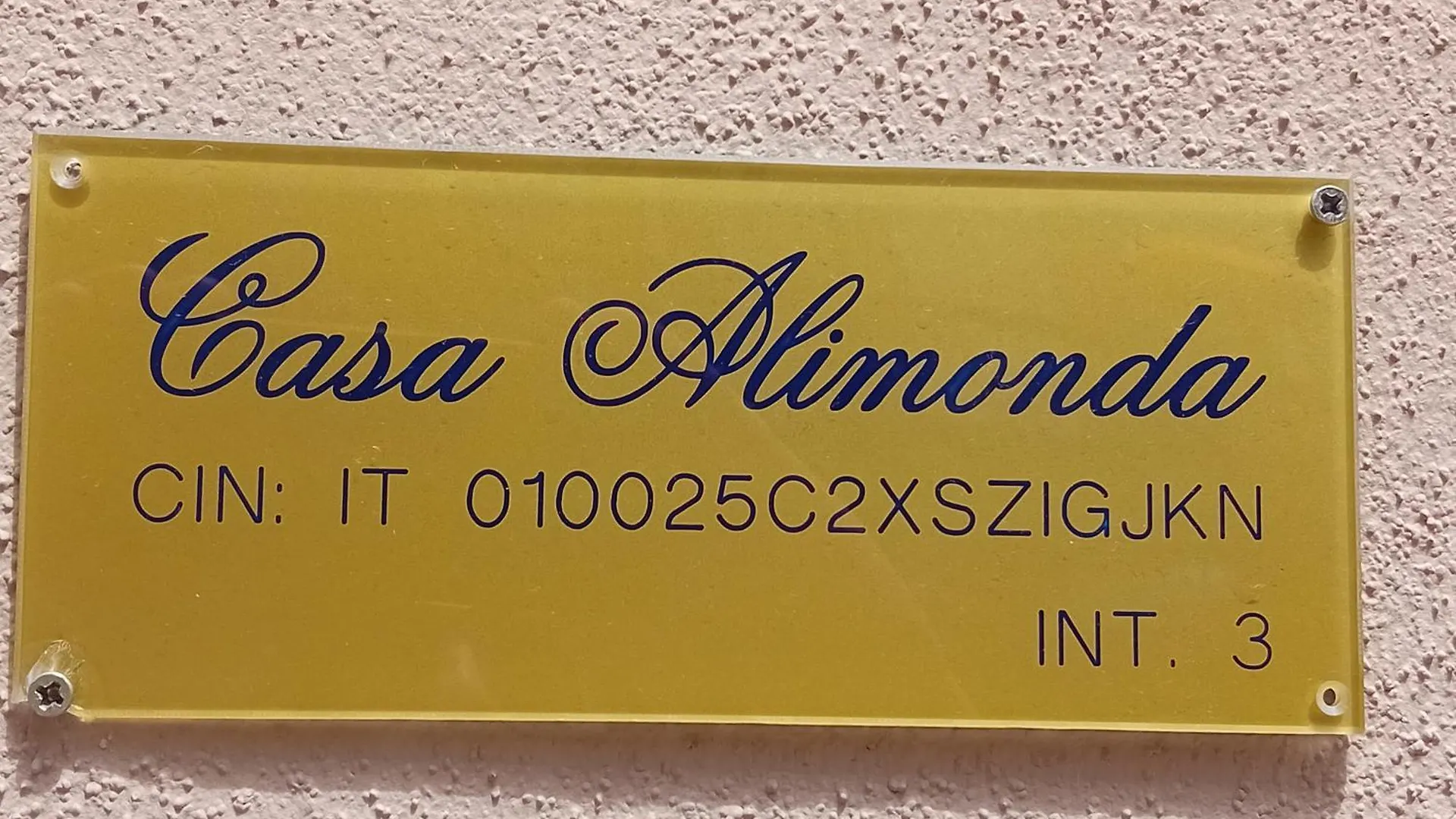 הוילה ג'נובה Casa Alimonda איטליה